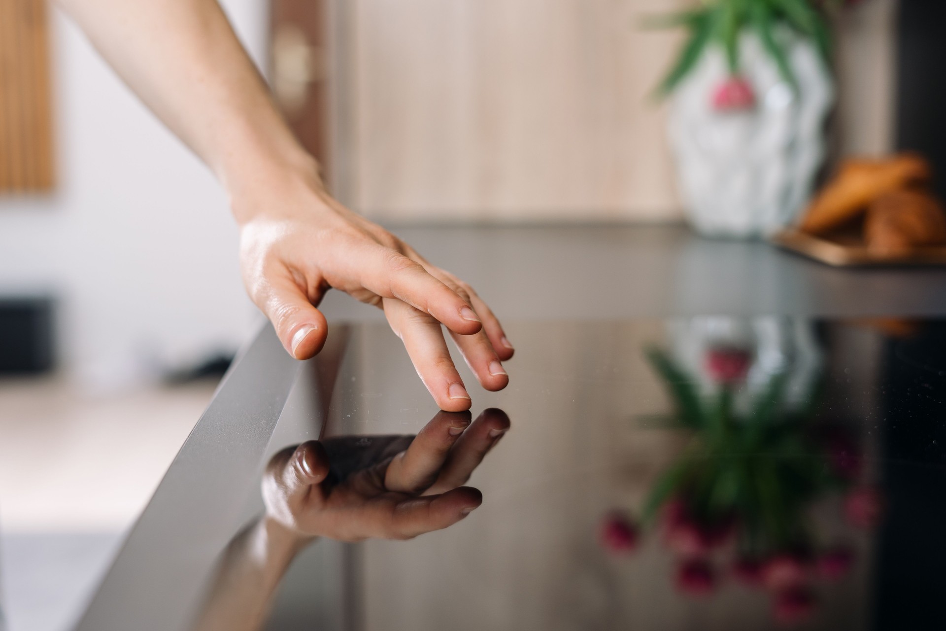 installing an induction cooker Kitchen Aid in Canoga Park